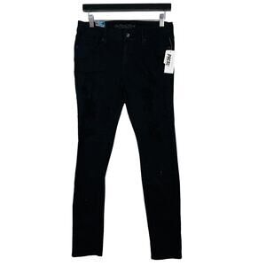 NEW! Bullhead Destroy Skinny Jeans Black Casual Denim - 9